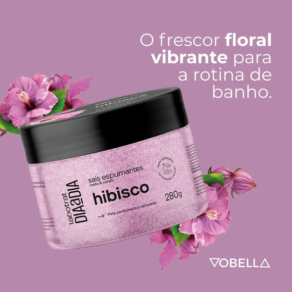 Labotrat Hibiscus Foaming Bath Salts for Face and Body 280g