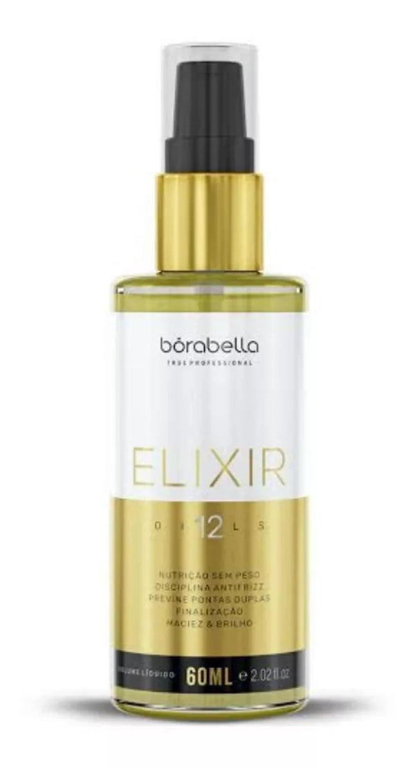 Bórabella Elixir 12 Oils Finishing Hair Oil - 60ml