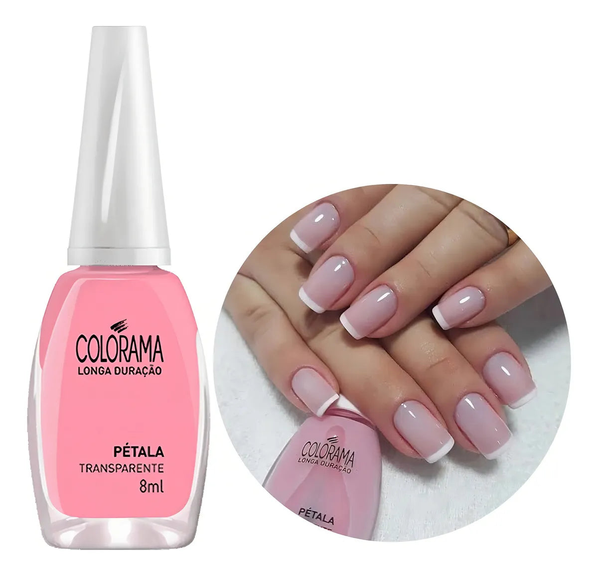 Colorama Commercial Nail Polish 8ml Transparent Petala