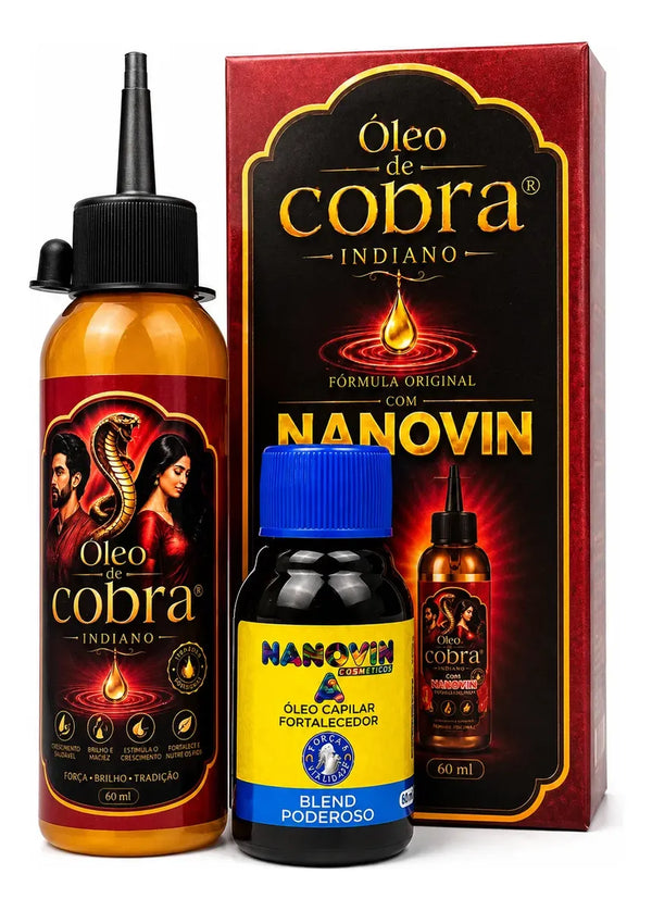 Nanovin Couple Kit 20 Indian Cobra Oil 60ml + Nanovin A