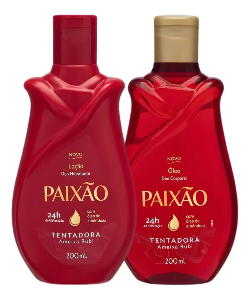 Tempting Passion Kit Ruby Plum: Moisturizing Lotion and Oil