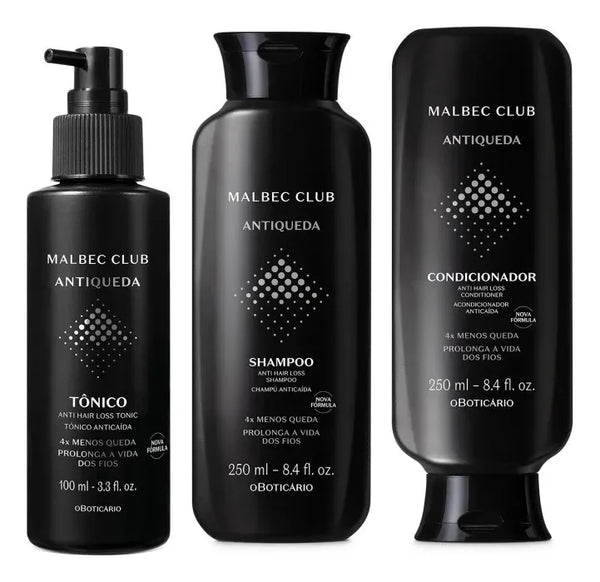 Malbec Club Anti-Hair Loss Treatment Kit Stimulates Growth