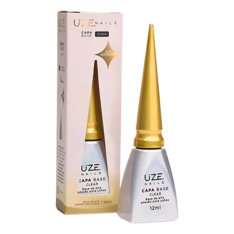 Clear Uze Nails High Adhesion Base Coat 12M
