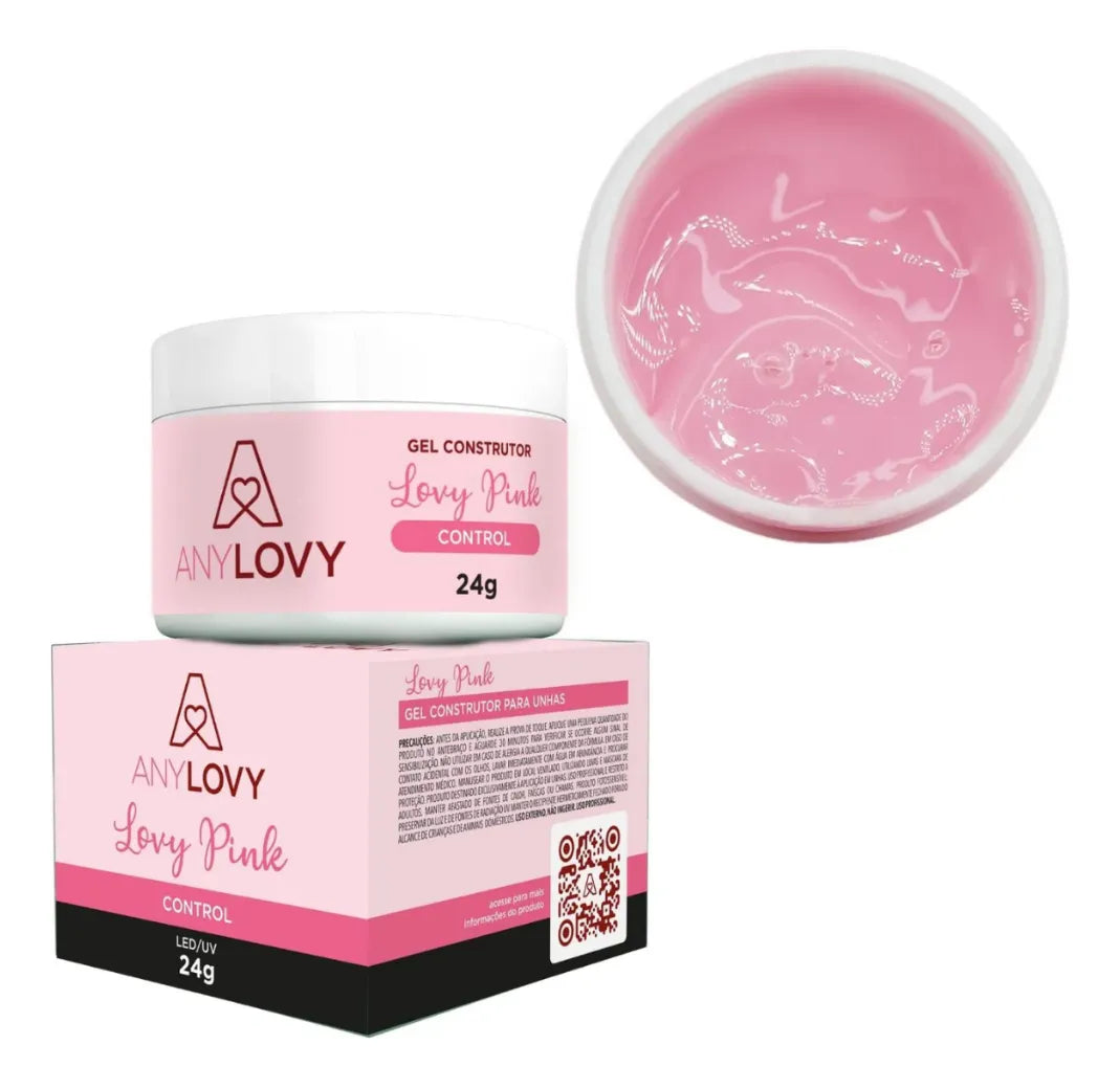 Anylovy Control Gel 24g for Nail Extensions - Nude Cover