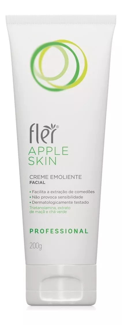 Creme Facial Emoliente Flér Apple Skin de 200g