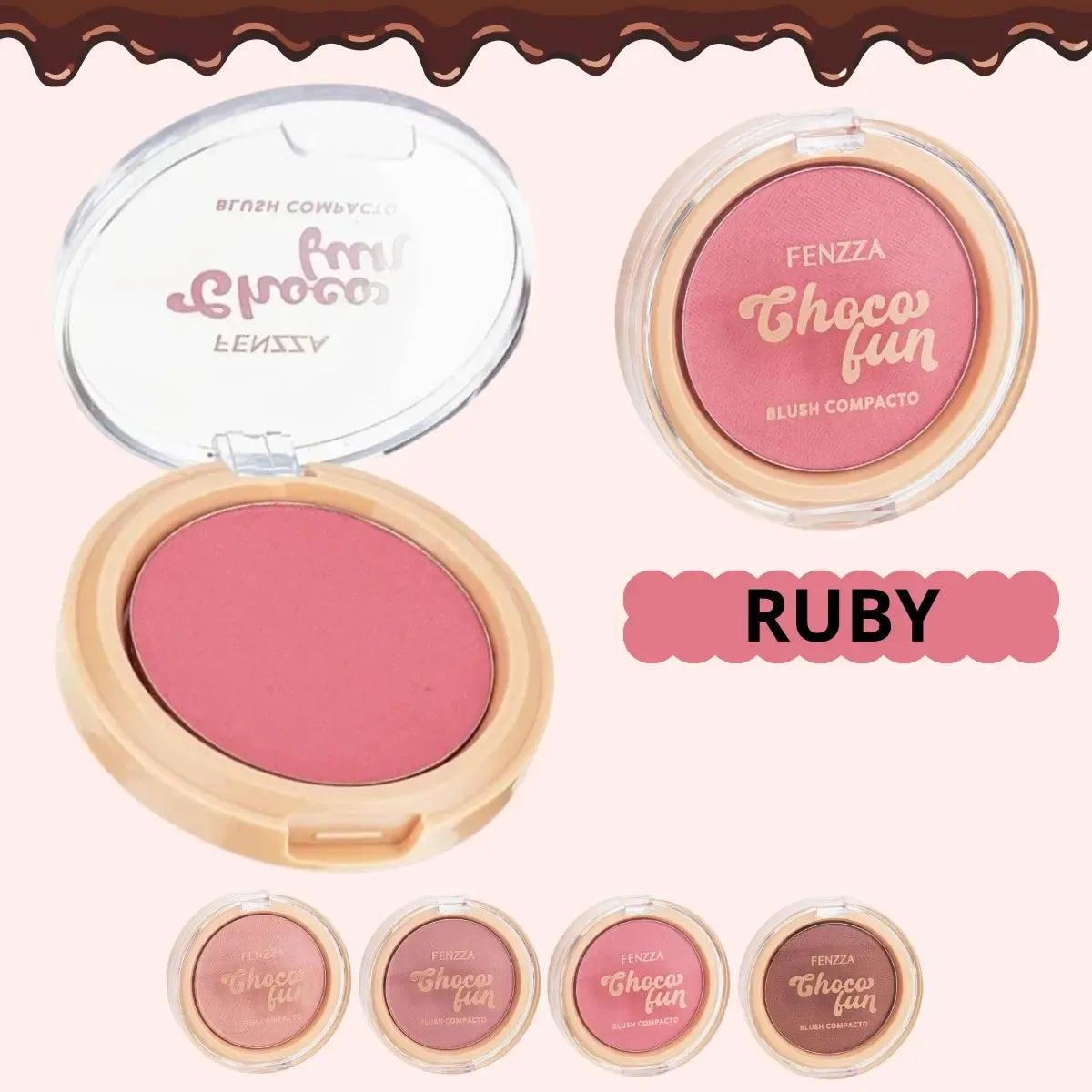 Fenzza Choco Fun Compact Blush