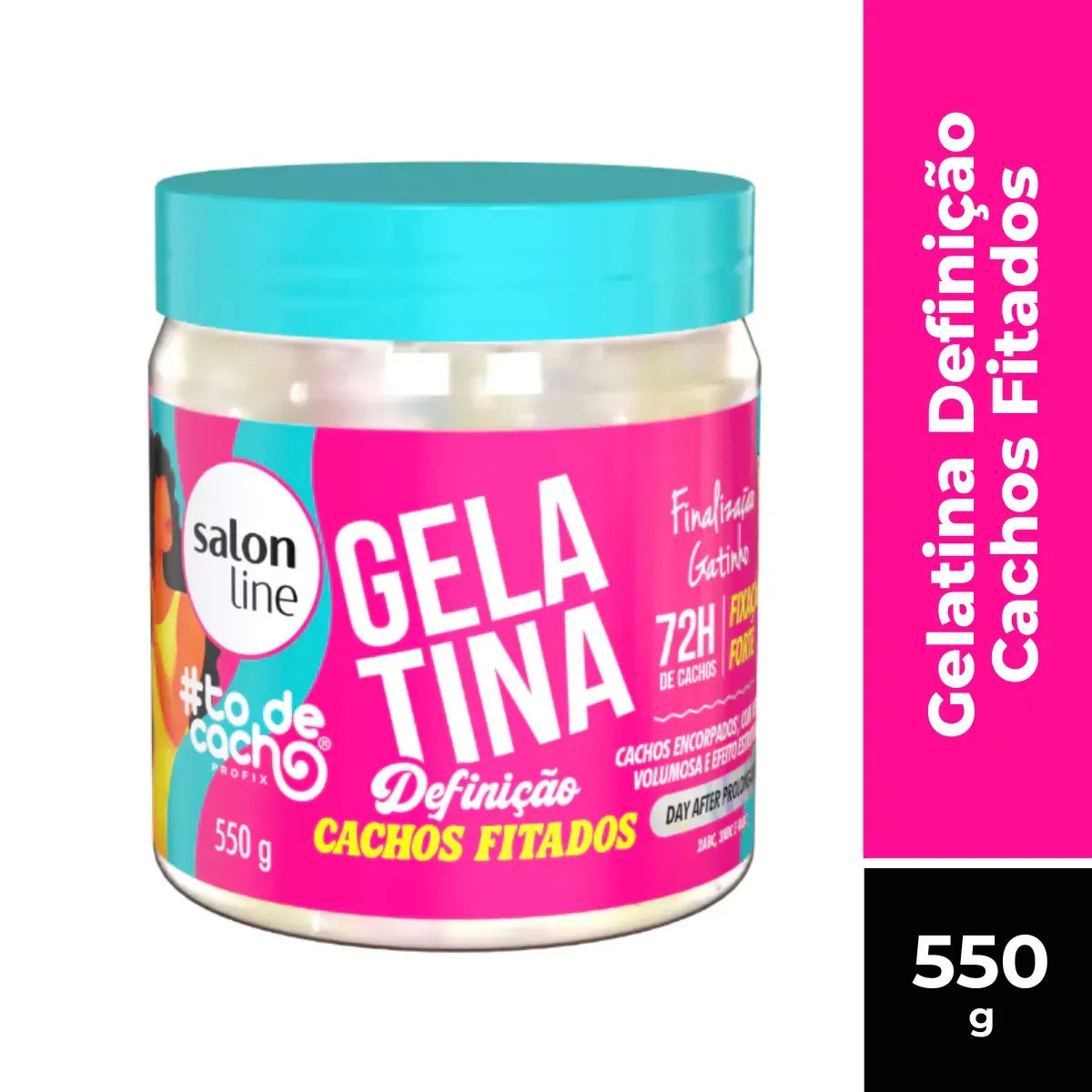 GELATIN SALON LINE DEFINIÇÃO CACHOS FITADOS 550G