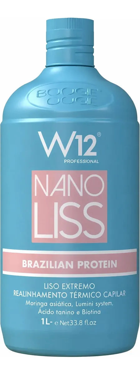 Boogie Oogie Nano Liss W12 Progressive Formaldehyde-Free Brazilian