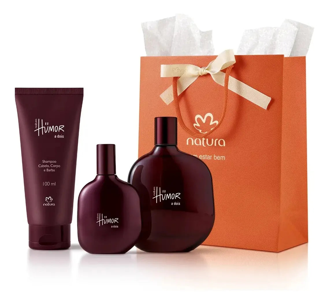 Natura Humor A Dois Masculino Gift Set - Complete 3 Items