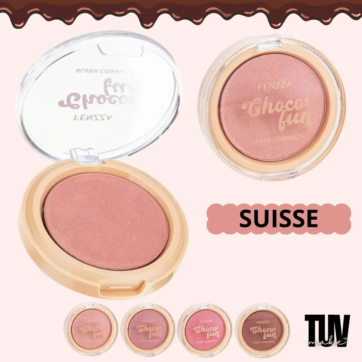Fenzza Choco Fun Compact Blush