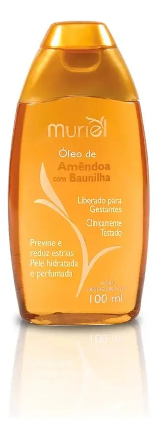 Muriel Sweet Almond Body Oil 100ml Bottle