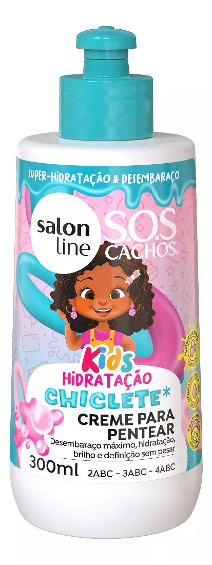 Creme Pentear Kids Hidratação Chiclete 300ml