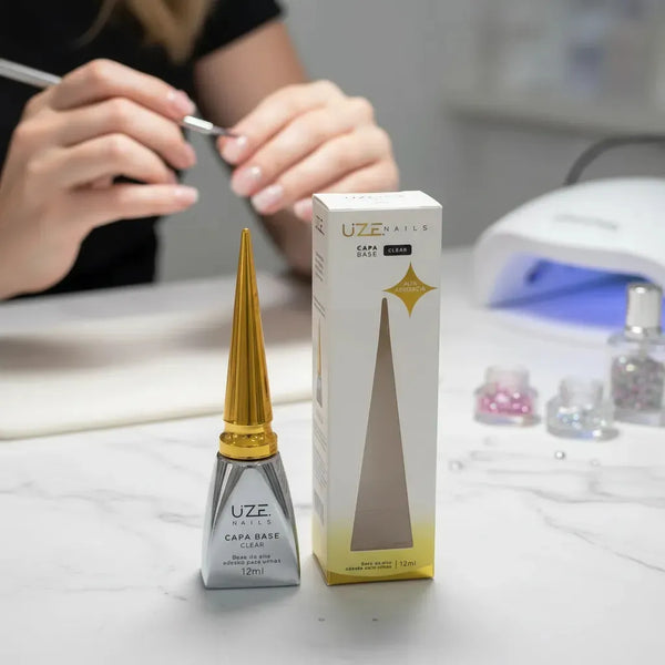Clear Uze Nails High Adhesion Base Coat 12M