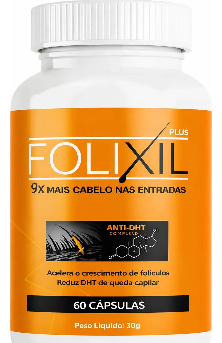 Folixil Anti-Calvície - 60 cápsulas