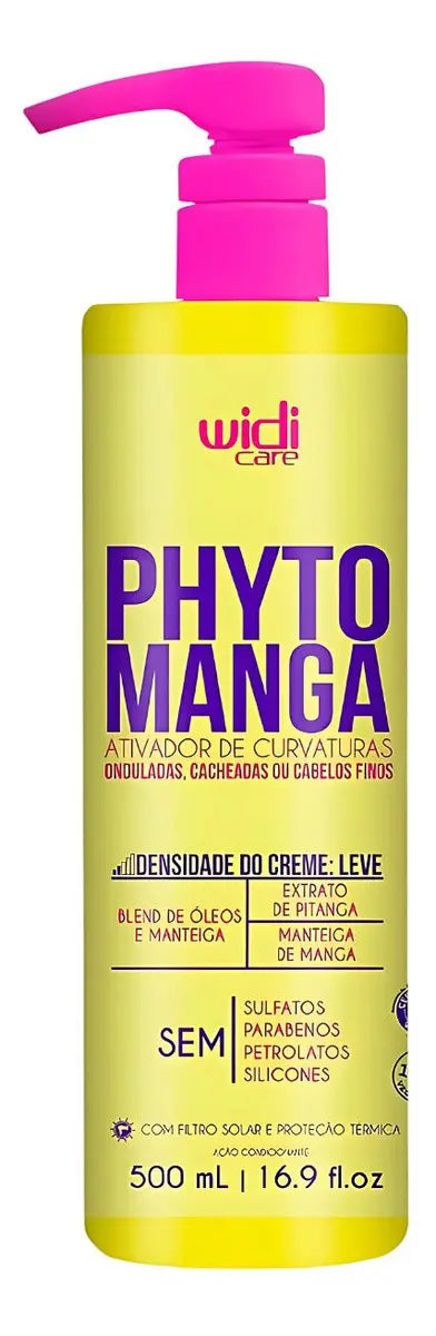 Phytomanga Curl Activator Styling Cream, Lightweight Effect, 500ml, Widi Care