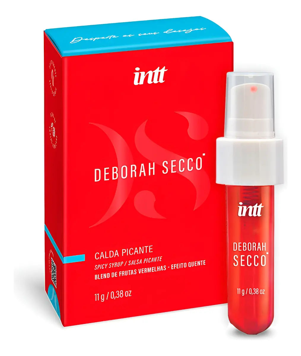 Deborah Secco Spicy Syrup Kissable Gel - Intt Cosméticos