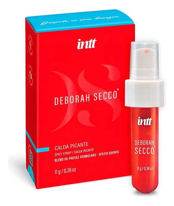 Deborah Secco Spicy Syrup Kissable Gel - Intt Cosméticos