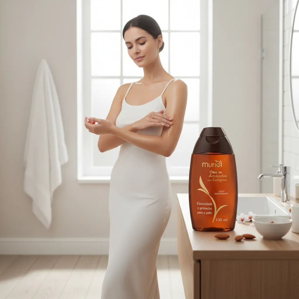Muriel Almond Oil with Collagen 100ml Gentle - for pregnant women