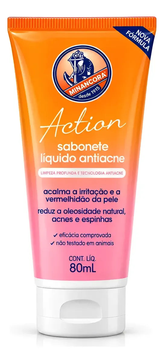 Minancora Anti-Acne Liquid Soap with Tea Tree Oil 80ml