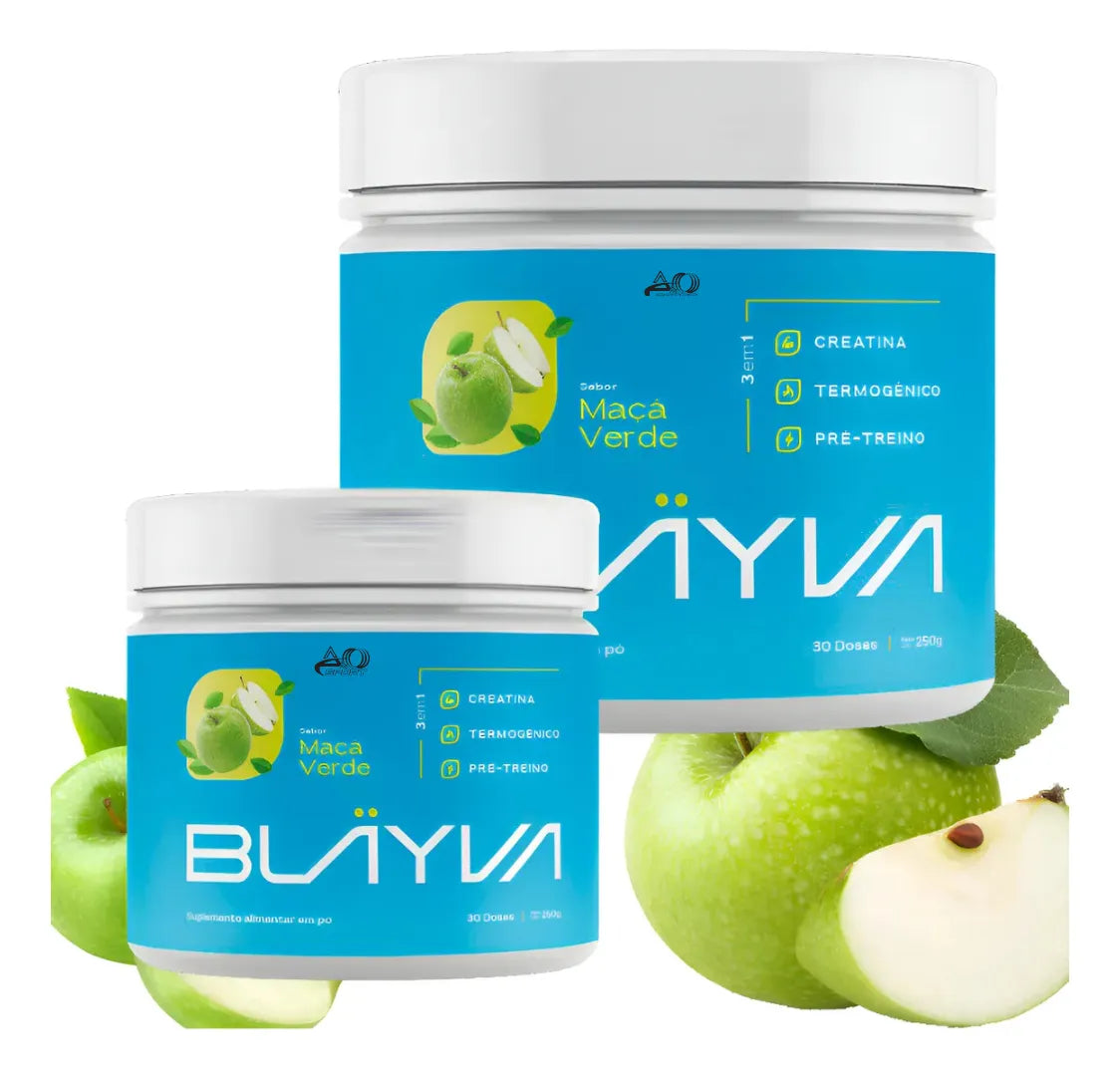 Blayva - Creatine - Thermogenic - Pre-Workout Powder 300g Unflavored