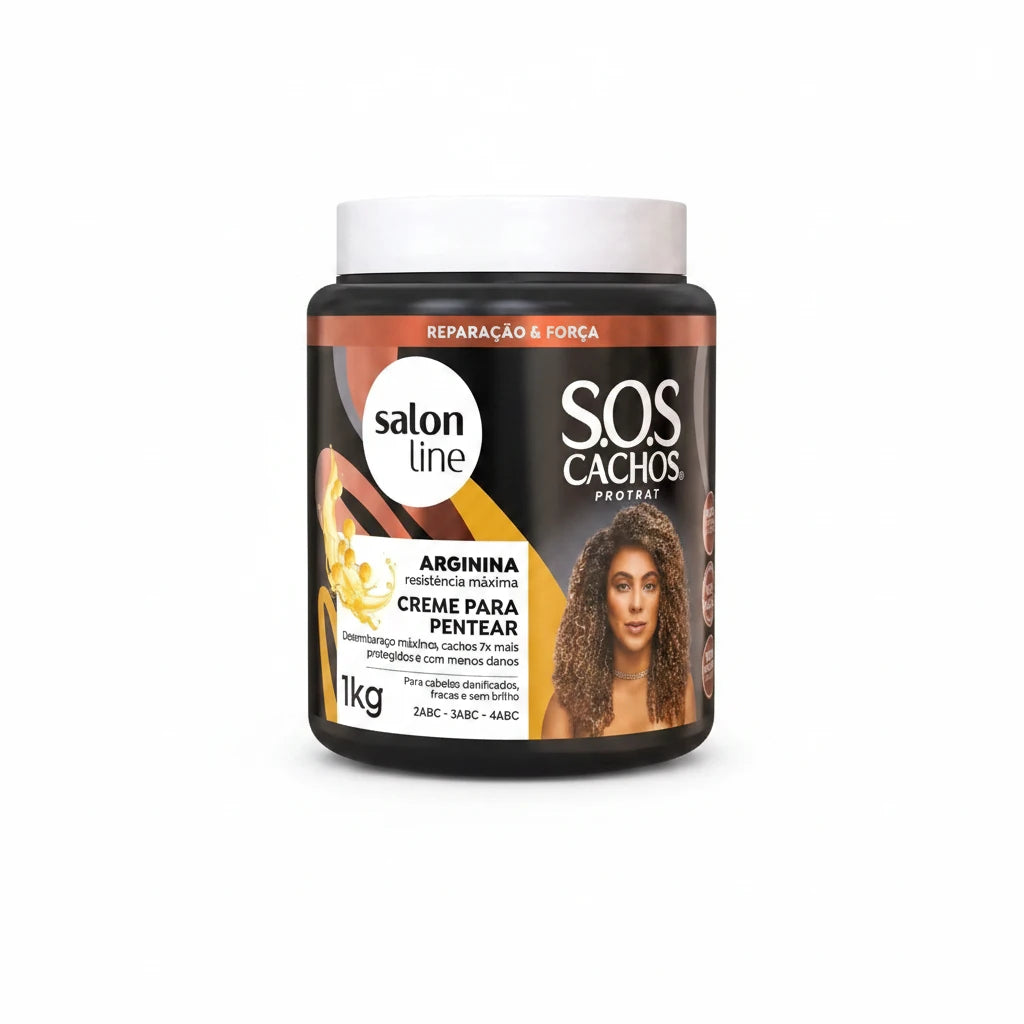 Creme Para Pentear SOS Cachos Arginina - 1kg