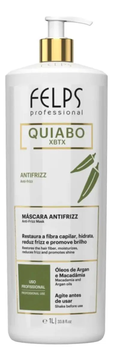 Felps Okra Progressive Hair Straightening Treatment Xbtx 1x1000 ml
