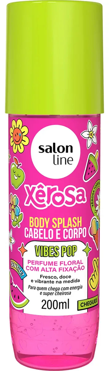 Xerosa Body Splash Salon Line Deodorant Vibes Pop 200ml