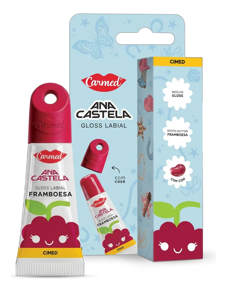 Carmed Ana Castela Framboesa Lip Moisturizer 5g