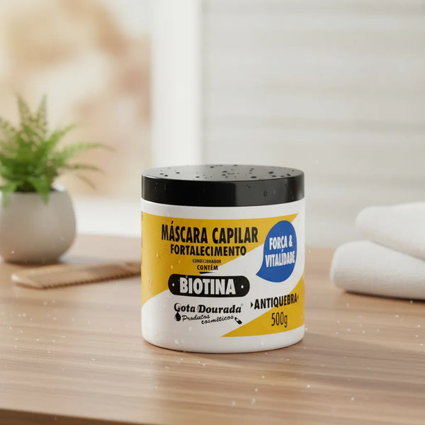 Gota Dourada  Biotin Anti-Breakage Hair Mask 500g