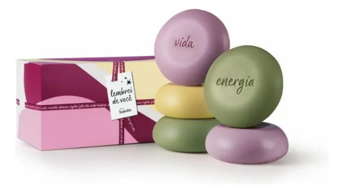 Natura Tododia Gift Set lembrei de você , 5 units, 90g each.