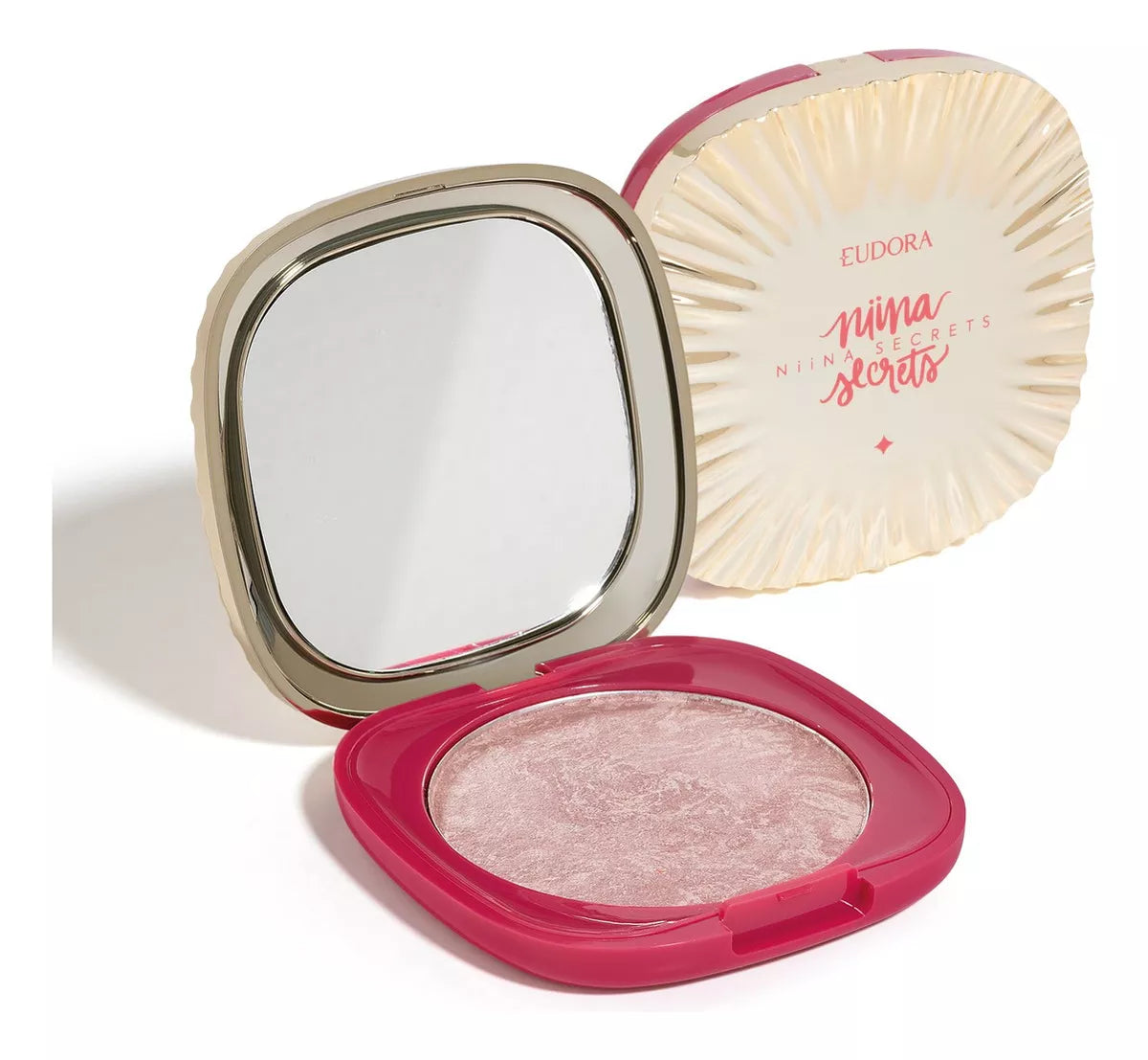 Eudora Niina Secrets Blush Marmorizado Cor 1  9,6g