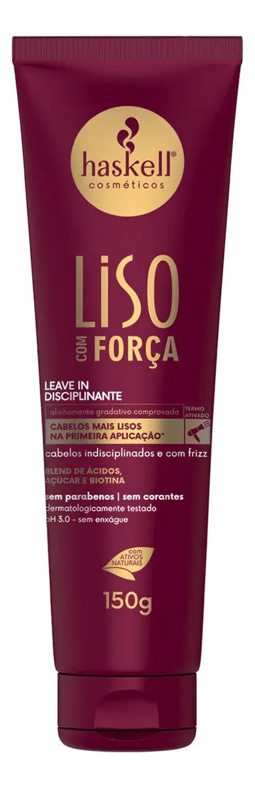 Finalizador Disciplinante Haskell Liso Com Força 150g