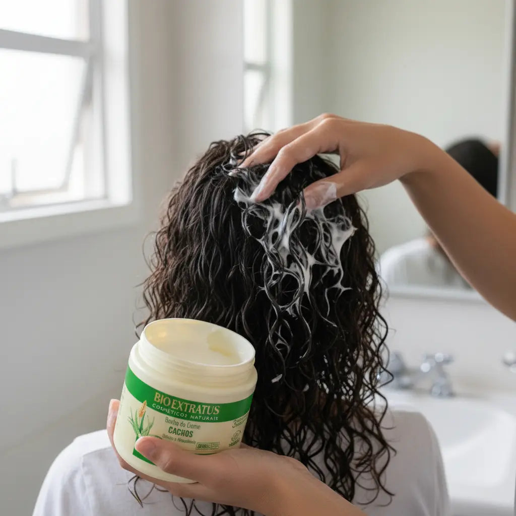 Bio Extratus Aloe Vera and Macadamia Curl Cream Bath 250g