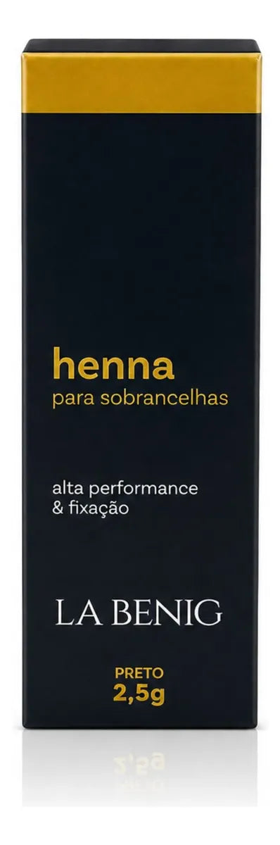 Labenig Black Eyebrow Henna 2.5g 1.25 High Fixation
