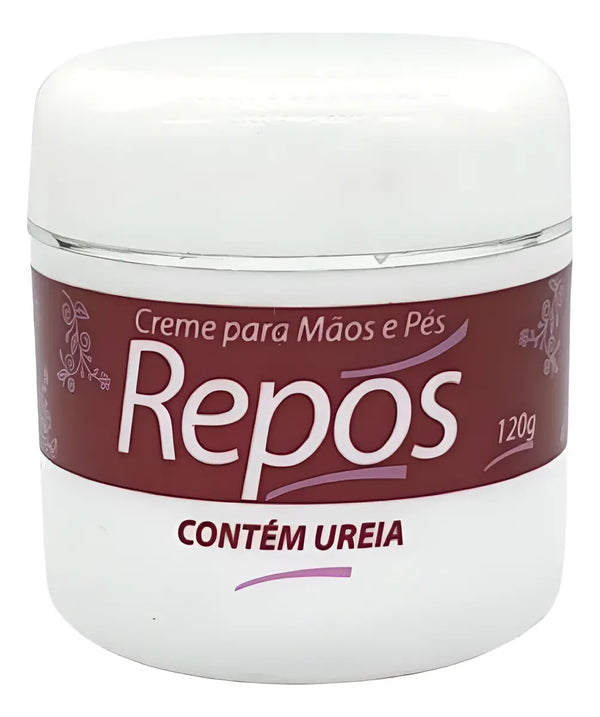 Repos Moisturizing Hand and Foot Cream for Cracked Feet - Urea 120g
