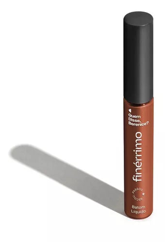 Batom Líquido Terracota Tô Ousada Finérrimo Acabamento Matte 5ml