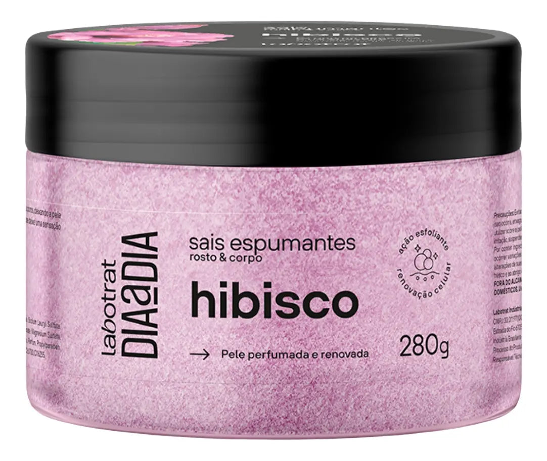 Labotrat Hibiscus Foaming Bath Salts for Face and Body 280g