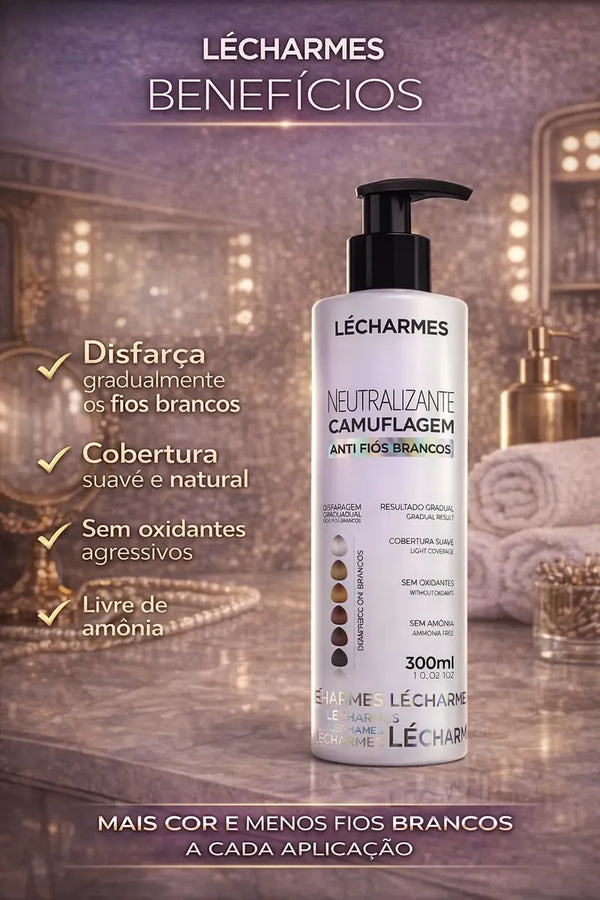 Lécharmes Neutralizing Mask for Camouflaging Gray Hair 300ml