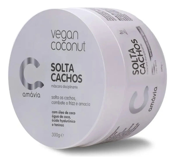 Amávia Vegan Coconut Solta Cachos Defining Mask 300g