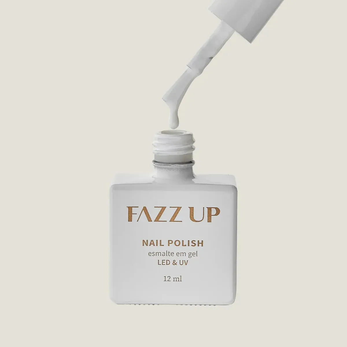 Fazzup Gel Nail Polish 12ml Chiffon/White