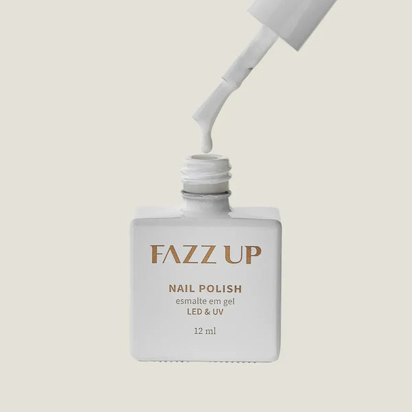 Fazzup Gel Nail Polish 12ml Chiffon/White