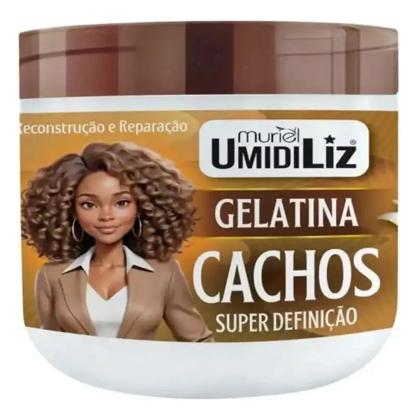 Umidiliz Hair Gel for Curls, Super Definition, Coconut, 500g