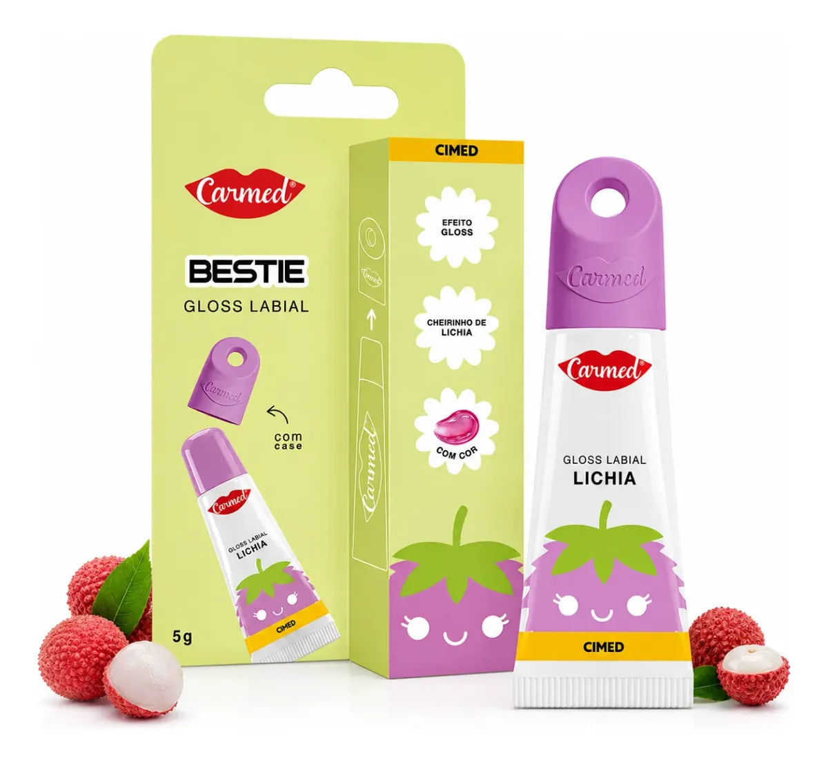 Carmed Lichia Ana Castela  Lip Moisturizer 5g
