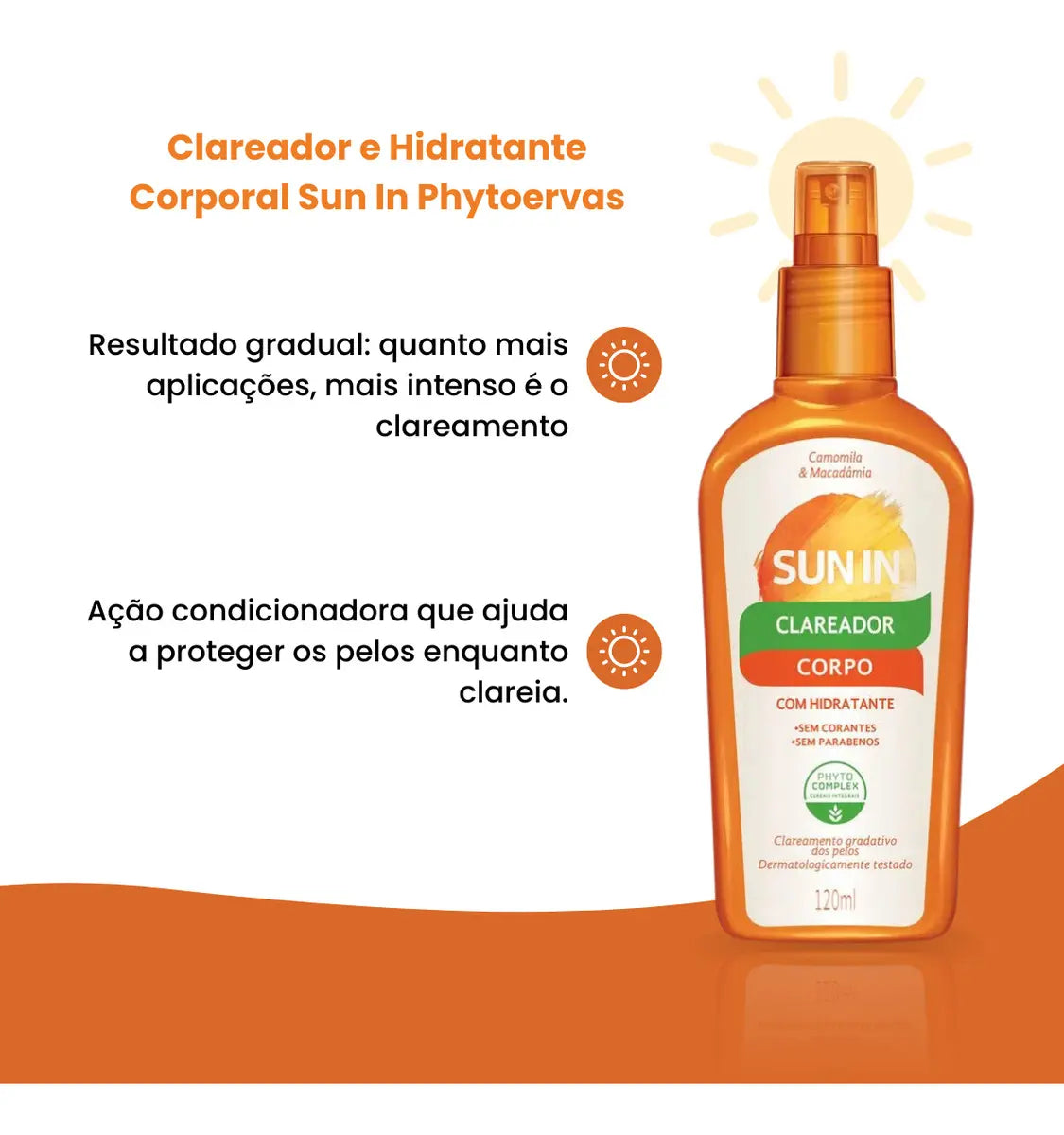 Phytoervas Sun In Body Brightening and Moisturizing Cream 120ml