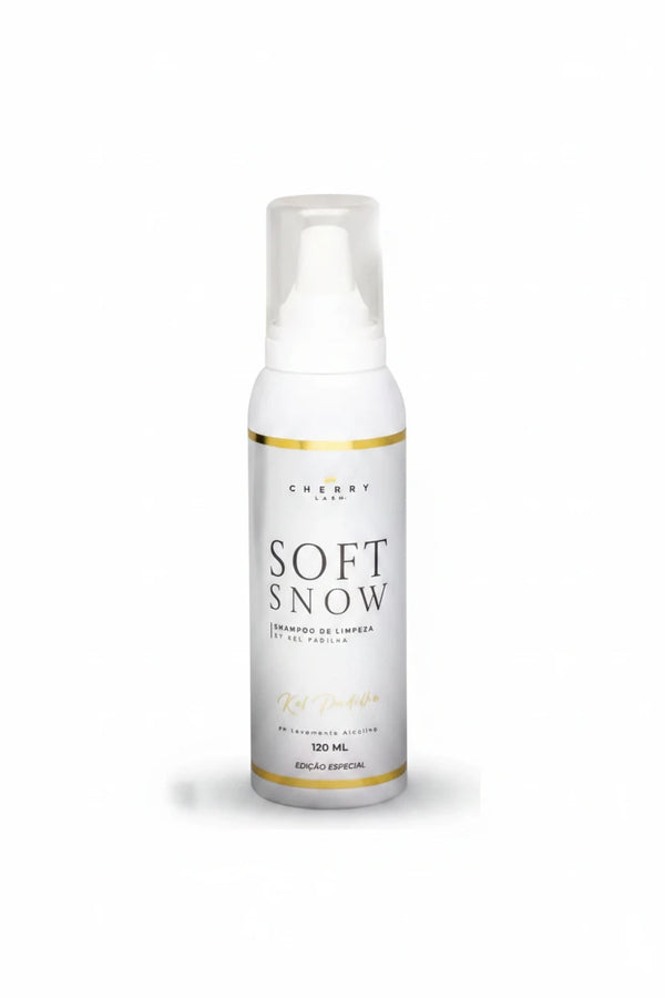 Espuma Limpeza Soft Snow Extensão Cílios Kel Padilha Cherry
