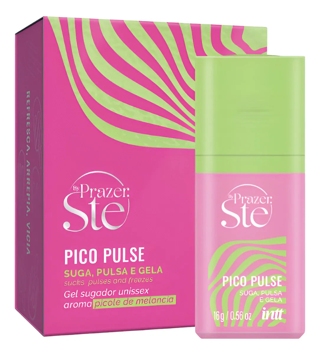 Pico Pulse Gel Liquid Suction Gel That Cools and Pulsates By Ste Intt - Watermelon Popsicle
