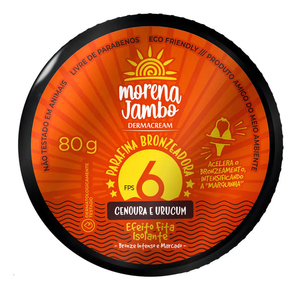 Morena Jambo Body Tanning Paraffin SPF 6 Dermacream 80g