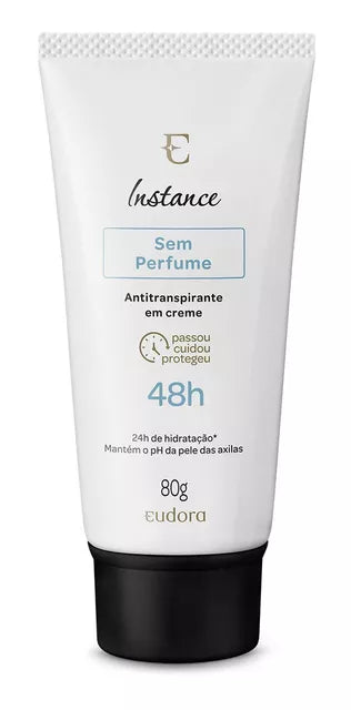 Instance 80g Odourless Cream Antiperspirant