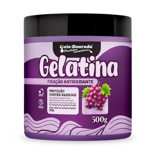 Grape Hair Gelatin Golden Drop Fixation 500g