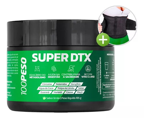 Super Dtx 100weight Natural Detox - 165g
